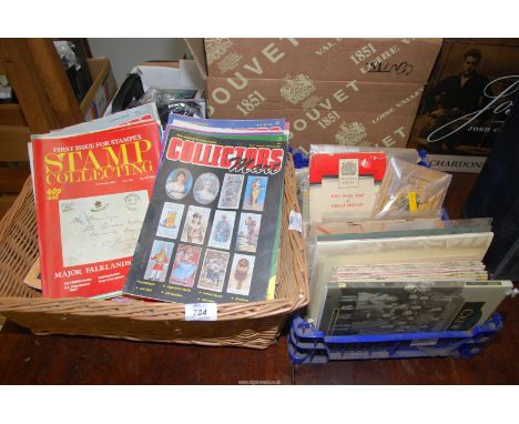 Ordnance survey maps, books on Crew, St. David's, etc.