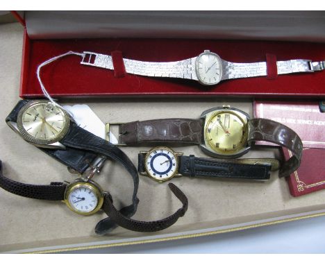 Zenith Vintage Ladies Wristwatch, in original case; together with Lucerne and Hana vintage gent's wristwatches etc.