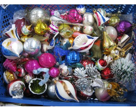 Vintage Christmas Decorations:- One Box