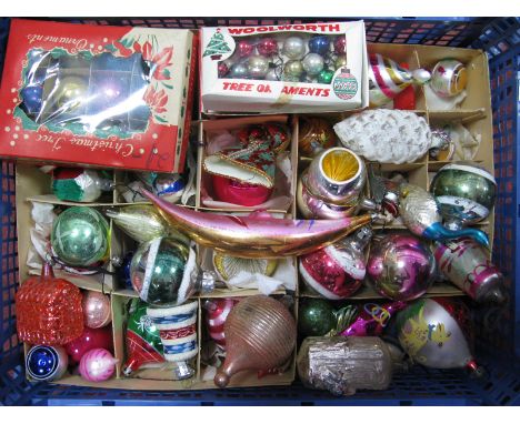 Vintage Christmas Decorations:- One Box