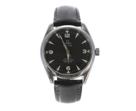 Omega Seamaster Aqua Terra Railmaster Co-Axial Chronometer automatic stainless steel gentleman's wristwatch, reference no. 28