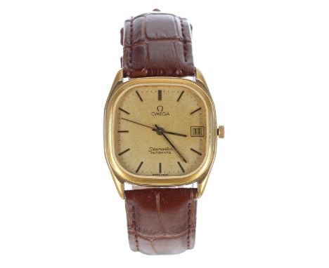Omega Seamaster automatic gold plated and stainless steel gentleman's wristwatch, reference no. 166 0282 / 366 0882, serial n