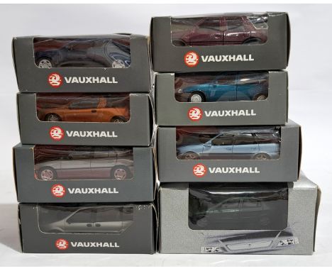 Gama &amp; Solido &amp; similar, a boxed group of Vauxhall&nbsp;Cars. Includes Tigra, Vectra, Omega &amp; Calibra. Although u
