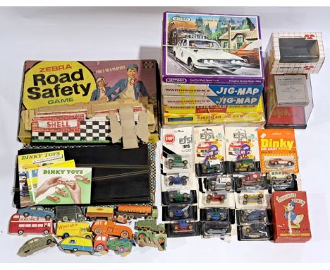 Dinky, Efsi Toys, Board Games, Scalextric Track, a mixed boxed &amp; unboxed group. Although unchecked for completeness condi