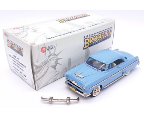 Brooklin Models, a boxed 1:43 scale BRK.152 1954 Mercury Monterey 2-Door Hard Top - finished in "Lakeland Blue". Condition ap