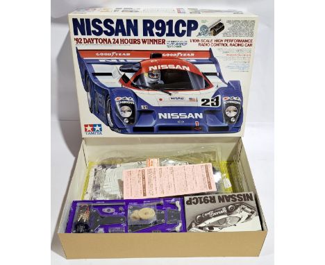 Tamiya Nissan R91CP &lsquo;92 Daytona 24 Hours Winner&nbsp;1:10 scale Radio Control Model Kit, boxed.&nbsp; Although untested