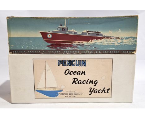 Victory &amp; Penguin, Model &amp; Battery Operated, a boxed Boat &amp; Yacht group. Includes Vosper R.A.F.&nbsp;Electric Cra