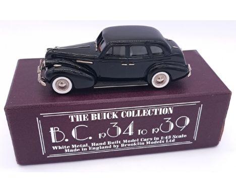 Brooklin Models "The Buick Collection" a boxed&nbsp; 1:43 scale No.BC.007 comprising of a 1939 Buick Century 4 Door Sedan M-6