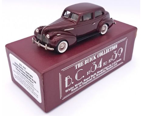 Brooklin Models "The Buick Collection" a boxed&nbsp; 1:43 scale No.BC.017 comprising of a 1936 Buick Century 2-Door Touring S