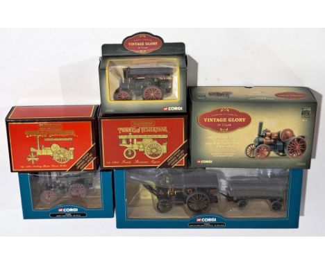 Matchbox Models of Yesteryear, Corgi Vintage Glory of Steam &amp; similar, a boxed group.  Includes Dibnah&rsquo;s Choice Fow