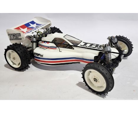 Tamiya Racing Factory TRF Special 1:10 scale Radio Control Model Kit built, unboxed. Although untested &amp; unchecked for co