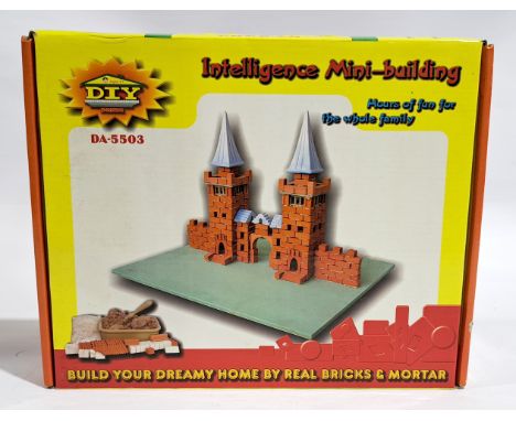 DIY Dandy Intelligence Mini-Building, Miniature Bricks &amp; Mortar, Gate Building&nbsp;Set DA-5503, boxed. Although unchecke