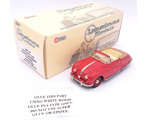 Lansdowne Models (Brooklin) a boxed 1:43 scale LDM.44 1948 Austin A90 Atlantic Convertible (Top Down) with Cream interior and
