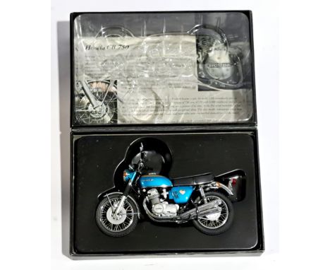Minichamps Classic Bike Series scale 1:12 Honda CB 750, boxed.  Although unchecked for completeness condition generally appea