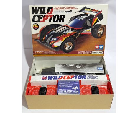 Tamiya Wild Ceptor 4WD Car 1:10 scale Radio Control Model Kit, boxed.&nbsp; Although untested &amp; unchecked for completenes