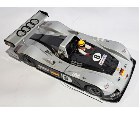 Tamiya Audi Sport Racing Car 1:10 scale Radio Control Model Kit built, unboxed.&nbsp; Although untested &amp; unchecked for c