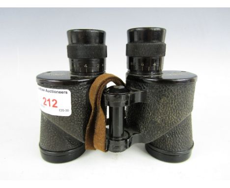 A set of 1942 dated US Army M6 binoculars