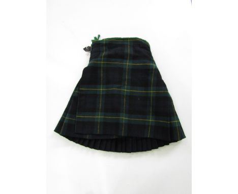 A mid 20th Century British Army kilt, (label lacking)