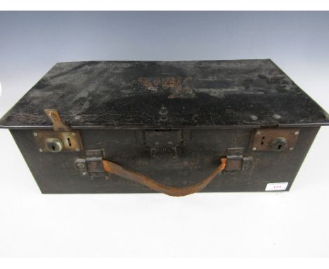 A First World War Lewis Machine Gun ammunition box (modified for civilian use)