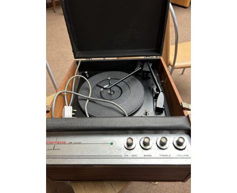 Retro corvette deluxe record player 