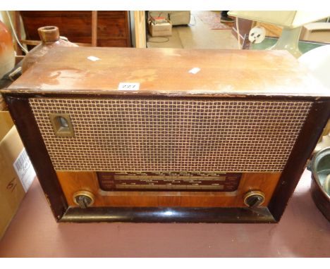 Cossor Walnut Cased Radio