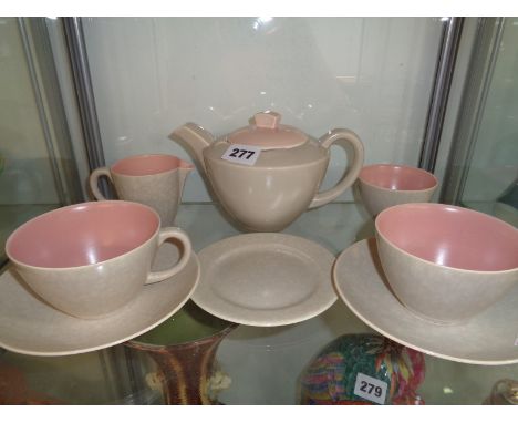 Poole Pastel Tea for 2 teaset