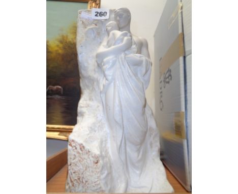 Boxed Lladro Fatherhood Mural figure 10.13036