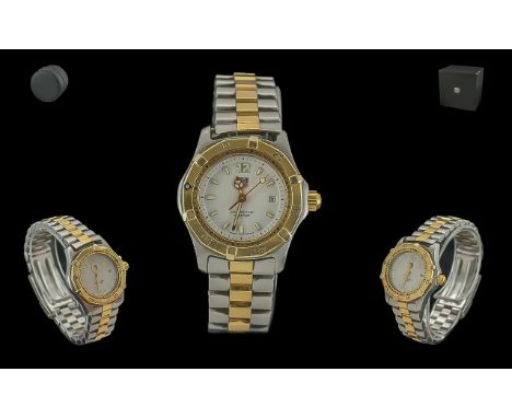 TAG Heuer - Ladies Professional Steel and Gold Tone Quartz Wrist Watch, Ref WK1320, Water Resistant to 200 Metres - 660 Feet.