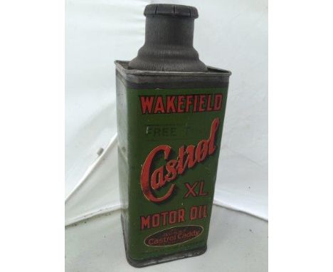 A Wakefield Castrol XL Motor Oil Castrol caddy, in good condition.