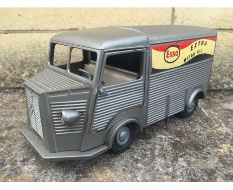 A JDR HY Citroen tinplate van advertising Esso Extra Motor Oil.
