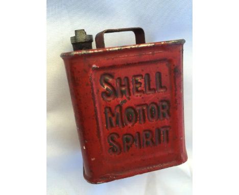 A miniature Shell can, probably promotional or for lighter fluid.