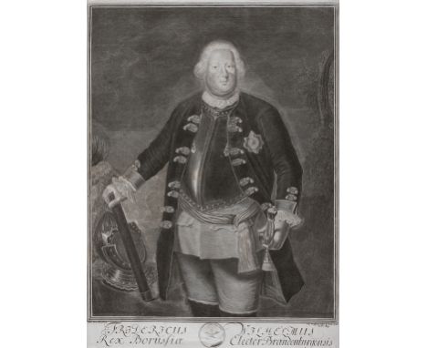 J. G. Wolfgang, Friedrich Wilhelm von PreußenBildnis Friedrich Wilhelm von Preußen (1688-1740), genannt der Soldatenkönig, im