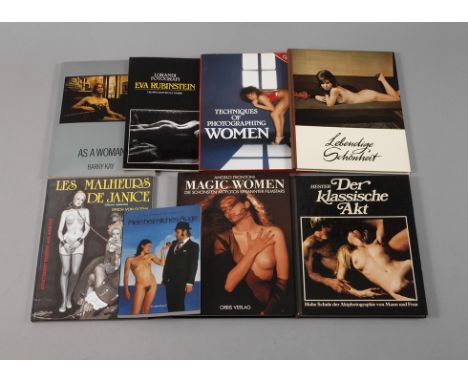 Konvolut Aktfotografie und Erotik8 Stück: Techniques of Photographing Women, Peter Barry (1983); Magic Women, Die schönsten F