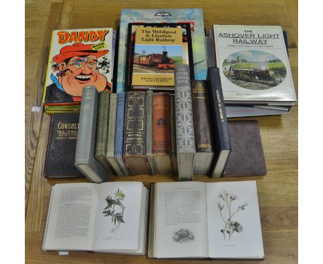 Books - Lady Cynthia Asquith, The Duchess of York; Cambridge County Geographies, Derbyshire;Familiar Wild Flowers; The Ashove