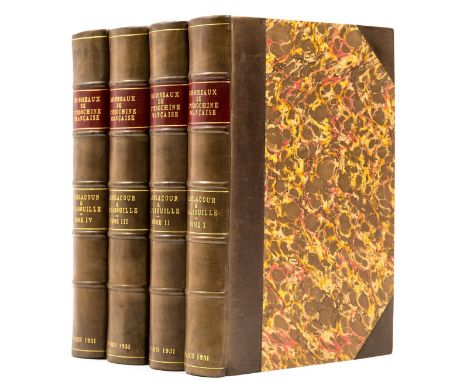 Delacour (J.) and P. Jabouille, Les Oiseaux de l'Indochine Francaise, 4 vol., first edition, one plain and 66 coloured plates