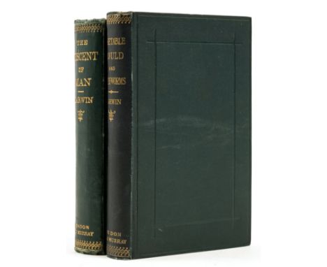 NO RESERVE Darwin (Charles) The Descent of Man, and Selection in Relation to Sex, second edition (eleventh thousand), revised
