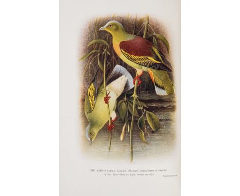 India.- Baker (E.C. Stuart) Indian Pigeons and Doves, first edition, frontispiece and 26 colour plates after Grönvold and Lod