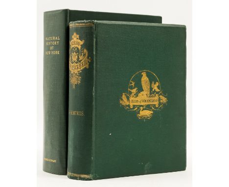 America.- De Kay (James E.) Zoology of New-York, or the New-York Fauna...Part II. Birds, engraved general title, 141 hand-col