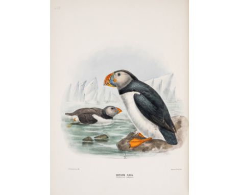 Dresser (Henry Eeles) A History of the Birds in Europe, including all the species inhabiting the Western Palaearctic Region, 