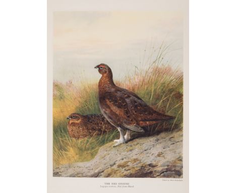 Millais (John Guille) The Natural History of British Game Birds, first edition, one of 550 copies, 18 colour plates after Mil