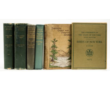 New York.- Fourth Annual Report of the Commissioners of Fisheries, Game and Forests of the State of New York, numerous plates