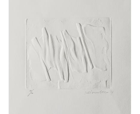 δ Gio Pomodoro (1930-2002)UntitledEtching with carborundum, 1964, signed, dated and numbered from the edition of 20 in pencil