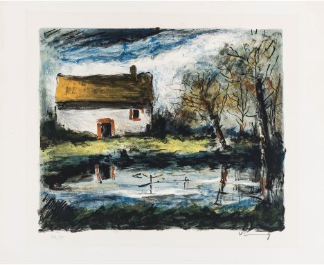 Maurice de Vlaminck (1876-1958)Paysage (Walterskirchen 253)Lithograph printed in colours, 1938-53, signed in pencil, numbered