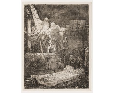 Rembrandt van Rijn (1606-1669)The Descent from the Cross by TorchlightEtching and drypoint, 1654, but a later early 19th cent