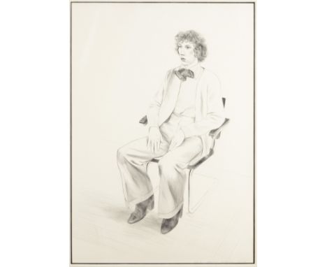 δ David Hockney (b.1937)Gregory Evans (Tokyo 165)Lithograph, 1976, signed, dated and inscribed S.P. in pencil, a special proo