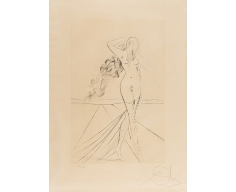 δ Salvador Dali (1904-1989)Venus (Field 74-17-A; M&amp;L 677e)Etching, 1971, signed, inscribed 'H.C' and numbered in roman nu