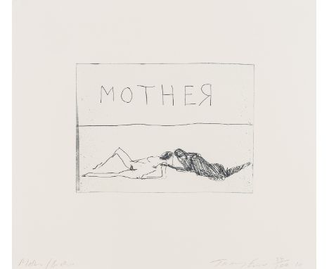 δ Tracey Emin (b.1963)Mother/BrotherSoft-ground etching, 2010, signed and dated in pencil, numbered from the edition of 100, 