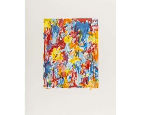 Jasper Johns (b.1930) (after)False Start IOffset lithograph printed in colours, 1975, on BFK Rives wove paper, printed and pu