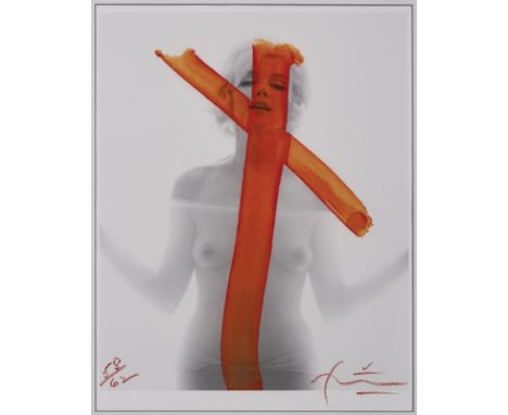 Fotografie Bert Stern1929 New York City - 2013 New York City "Marilyn Monroe - The last sitting - Crucifix II" 2013 u. re. si