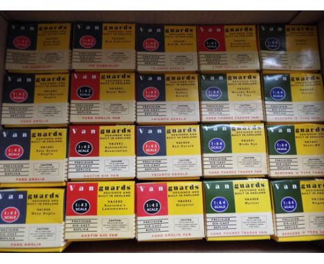 Vanguard - approximately 18 x 1:43 and 1:64 scale diecast model motor vehicles by Vanguard, all appear mint, boxed - Est £50 